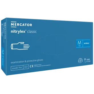 NITRYLEX CLASSIC - Nitrilové rukavice (bez pudru) modré, nesterilní - 100 ks NITRYLEX CLASSIC - Nitrilové rukavice (bez pudru) modré, nesterilní - 100 ks