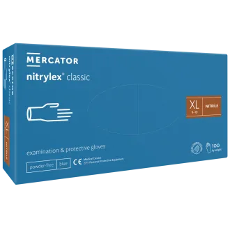 NITRYLEX CLASSIC - Nitrilové rukavice (bez pudru) modré, nesterilní - 100 ks NITRYLEX CLASSIC - Nitrilové rukavice (bez pudru) modré, nesterilní - 100 ks