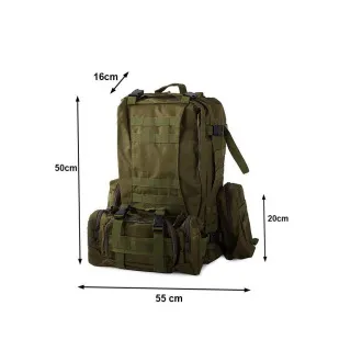Maskáčový batoh Lynx, vojenská kamufláž - 48.5 l