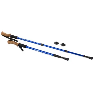 Trekingové hole Nordic Walking s ergonomickou, korkovou rukojetí, 135 cm, 2 ks Trekingové hole Nordic Walking s ergonomickou, korkovou rukojetí, 135 cm, 2 ks