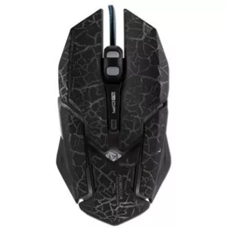 E-blue Auroza Gaming Myš drátová, černá, 4000DPI