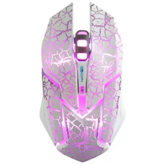 E-blue Auroza Gaming Myš drátová, bílá, 4000DPI, e-box E-blue Auroza Gaming Myš drátová, bílá, 4000DPI, e-box