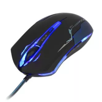 E-blue Auroza Myš drátová, černá, 3500DPI