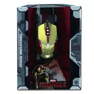 E-blue IRON MAN ARMOR EMS610 Myš drátová, zlatá, 4000DPI E-blue IRON MAN ARMOR EMS610 Myš drátová, zlatá, 4000DPI