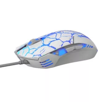 E-blue Cobra Myš drátová, bílo-modrá, 2500DPI, e-box E-blue Cobra Myš drátová, bílo-modrá, 2500DPI, e-box