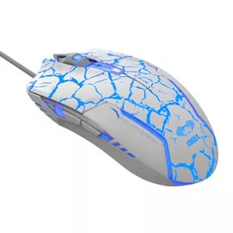 E-blue Cobra Myš drátová, bílo-modrá, 2500DPI, e-box E-blue Cobra Myš drátová, bílo-modrá, 2500DPI, e-box