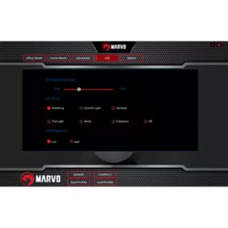 Marvo M519 Myš drátová, černá, 12000DPI
