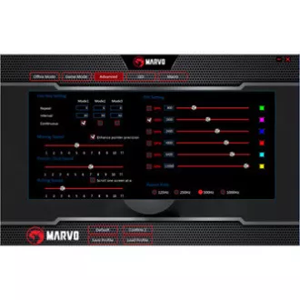 Marvo M519 Myš drátová, černá, 12000DPI