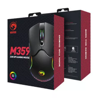 Marvo M359 Myš drátová, černá, 3200DPI Marvo M359 Myš drátová, černá, 3200DPI