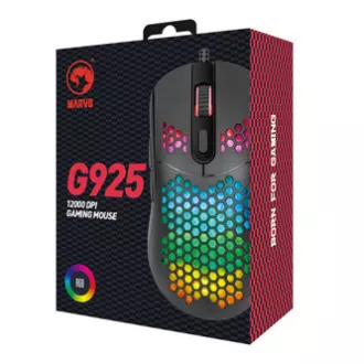 Marvo G925 Myš drátová, černá, 12000DPI Marvo G925 Myš drátová, černá, 12000DPI