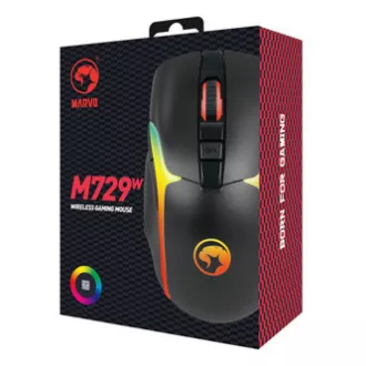 Marvo M729W PRO Myš bezdrátová, černá, 8000DPI Marvo M729W PRO Myš bezdrátová, černá, 8000DPI