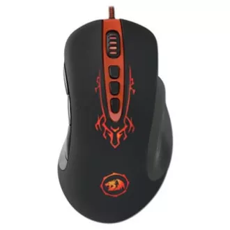 Redragon Origin Myš drátová USB, černo-červená, 4000DPI Redragon Origin Myš drátová USB, černo-červená, 4000DPI