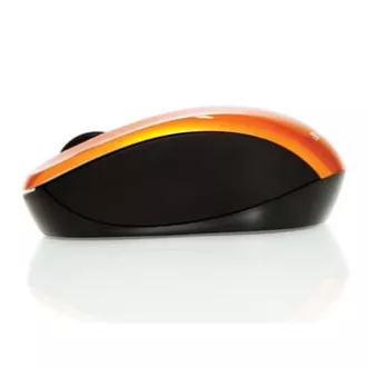 Myš bezdrátová, Verbatim Go Nano 49045, oranžová, optická, 1600DPI Myš bezdrátová, Verbatim Go Nano 49045, oranžová, optická, 1600DPI