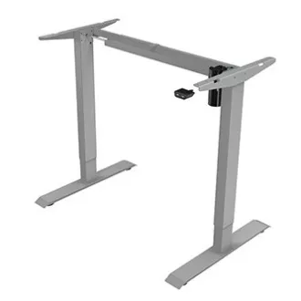 Pracovní stůl s elektricky nastavitelnou výškou 75x140cm, šedý, ergo Pracovní stůl s elektricky nastavitelnou výškou 75x140cm, šedý, ergo