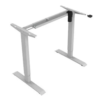 Pracovní stůl s elektricky nastavitelnou výškou 75x120cm, šedý, ergo Pracovní stůl s elektricky nastavitelnou výškou 75x120cm, šedý, ergo