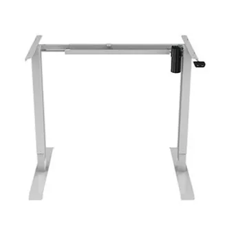 Pracovní stůl s elektricky nastavitelnou výškou 75x120cm, šedý, ergo Pracovní stůl s elektricky nastavitelnou výškou 75x120cm, šedý, ergo
