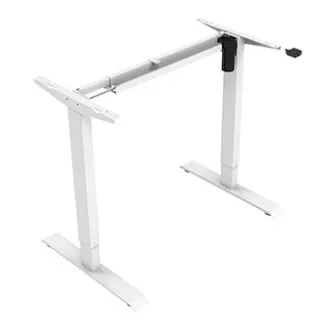 Pracovní stůl s elektricky nastavitelnou výškou 75x120cm, bílý, ergo Pracovní stůl s elektricky nastavitelnou výškou 75x120cm, bílý, ergo