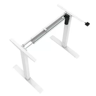 Pracovní stůl s elektricky nastavitelnou výškou 75x120cm, bílý, ergo Pracovní stůl s elektricky nastavitelnou výškou 75x120cm, bílý, ergo