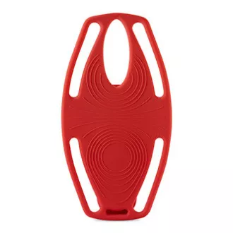Držák mobilu Bone Bike Tie 3, na kolo, nastavitelná velikost, červený, 4.7-7.2", silikon, k připevnění na řídítka, červená Držák mobilu Bone Bike Tie 3, na kolo, nastavitelná velikost, červený, 4.7-7.2", silikon, k připevnění na řídítka, červená