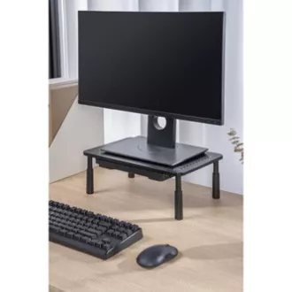 Powerton ERGO BUCO Podstavec pod monitor, černý, ergo Powerton ERGO BUCO Podstavec pod monitor, černý, ergo