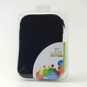 Obal na tablet 7", černý z neoprénu Obal na tablet 7", černý z neoprénu