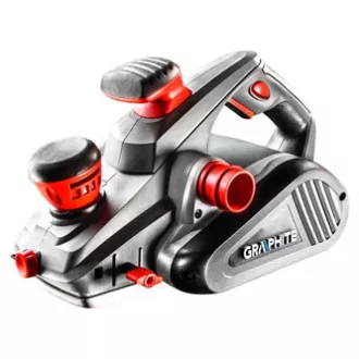 Hoblík Graphite 59G680, elektrika (kabel), 1300W, 16000ot./min, 110mm, 3,5mm, 0-14mm, ergonomický tvar Hoblík Graphite 59G680, elektrika (kabel), 1300W, 16000ot./min, 110mm, 3,5mm, 0-14mm, ergonomický tvar