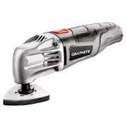Víceúčelová bruska Graphite 59G023, elektrika (kabel), 230V, 250W, 21000osc./min, 2,8&deg;, 2 vyměnitelné hlavice, kartonové balení