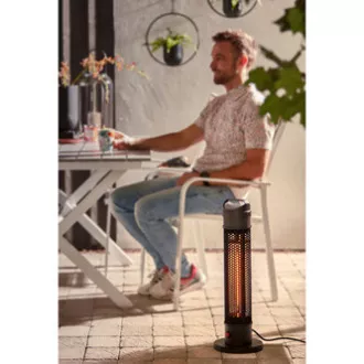 Infra zářič (ohřívač) NEO TOOLS 90-035, 1000W, IP44, Carbon Fiber Lamp, pro vyhřívání podlah a prostor skladů a stavenišť