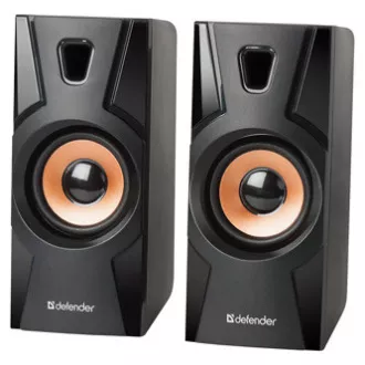 Defender reproduktory Aurora S8, 2.0, 8W, černé, regulace hlasitosti, 70Hz~20kHz Defender reproduktory Aurora S8, 2.0, 8W, černé, regulace hlasitosti, 70Hz~20kHz