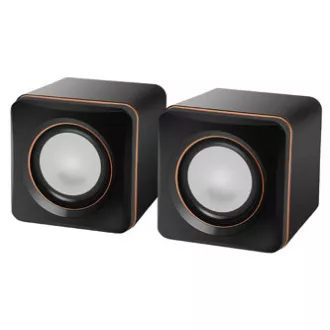 Defender reproduktory SPK-33, 2.0, 5W, černé, kompaktní velikost Defender reproduktory SPK-33, 2.0, 5W, černé, kompaktní velikost