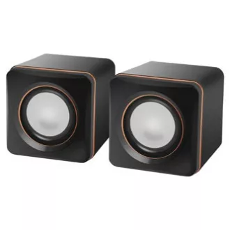 Defender reproduktory SPK-33, 2.0, 5W, černé, kompaktní velikost Defender reproduktory SPK-33, 2.0, 5W, černé, kompaktní velikost
