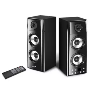 Genius reproduktory SP-HF2800 BT, 2.0, 60W, černé, dálkové ovládání, BT 5.0, 3pásmové, LCD display, podpora TWS, RCA vstup, Blueto Genius reproduktory SP-HF2800 BT, 2.0, 60W, černé, dálkové ovládání, BT 5.0, 3pásmové, LCD display, podpora TWS, RCA vstup, Blueto
