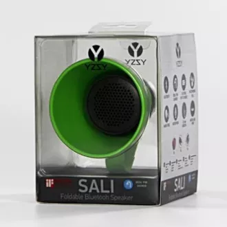 YZSY Bluetooth reproduktor SALI, 1.0, 3W, zelený, regulace hlasitosti, skládací, voděodolný, DOPRODEJ YZSY Bluetooth reproduktor SALI, 1.0, 3W, zelený, regulace hlasitosti, skládací, voděodolný, DOPRODEJ