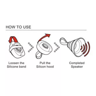 YZSY Bluetooth reproduktor SALI, 1.0, 3W, červený, regulace hlasitosti, skládací, voděodolný, DOPRODEJ YZSY Bluetooth reproduktor SALI, 1.0, 3W, červený, regulace hlasitosti, skládací, voděodolný, DOPRODEJ