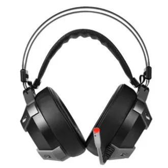 Marvo HG9015G sluchátka s mikrofonem, drátová, černá, 7.1 (virtuálně), USB - Použité Marvo HG9015G sluchátka s mikrofonem, drátová, černá, 7.1 (virtuálně), USB - Použité
