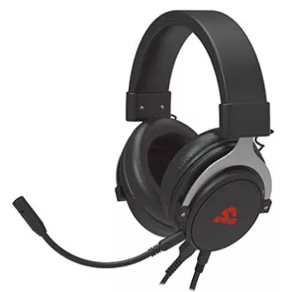 Marvo HG9052 sluchátka s mikrofonem, drátová, černá, 7.1 (virtualně), červeně podsvícená, 7.1 (virtuálně) typ USB Marvo HG9052 sluchátka s mikrofonem, drátová, černá, 7.1 (virtualně), červeně podsvícená, 7.1 (virtuálně) typ USB