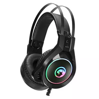 Marvo HG8901 sluchátka s mikrofonem, drátová, černá, USB Marvo HG8901 sluchátka s mikrofonem, drátová, černá, USB