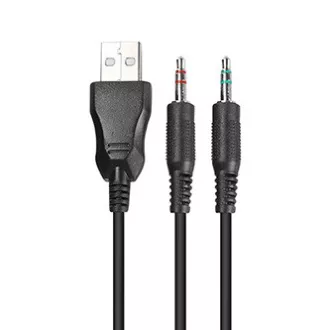 Marvo HG8901 sluchátka s mikrofonem, drátová, černá, USB Marvo HG8901 sluchátka s mikrofonem, drátová, černá, USB