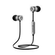 Powerton LIFE ARIVO Bezdrátová bluetooth sluchátka, černo-stříbrná