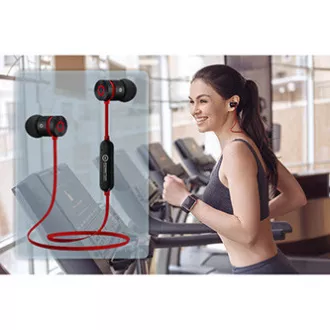 Powerton LIFE ARIVO Bezdrátová bluetooth sluchátka, černo-stříbrná Powerton LIFE ARIVO Bezdrátová bluetooth sluchátka, černo-stříbrná