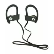 YZSY DINOX sluchátka s mikrofonem, bezdrátová, černá, bluetooth