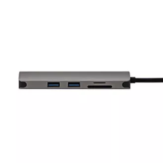 USB 3.1 Type-C Dokovací stanice šedá, All New, HDMI, RJ45, microSD, USB C (PD), 2x USB3.0 USB 3.1 Type-C Dokovací stanice šedá, All New, HDMI, RJ45, microSD, USB C (PD), 2x USB3.0