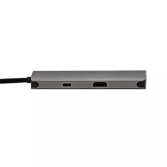 USB 3.1 Type-C Dokovací stanice šedá, All New, HDMI, RJ45, microSD, USB C (PD), 2x USB3.0 USB 3.1 Type-C Dokovací stanice šedá, All New, HDMI, RJ45, microSD, USB C (PD), 2x USB3.0