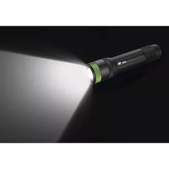LED svítilna, Li-Ion 3,7V/2500mAh, kovová, černá, 650lm, CR41 LED svítilna, Li-Ion 3,7V/2500mAh, kovová, černá, 650lm, CR41