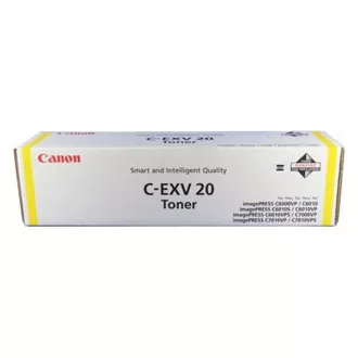 Canon C-EXV20 (0439B002) - toner, yellow (žlutý) Canon C-EXV20 (0439B002) - toner, yellow (žlutý)