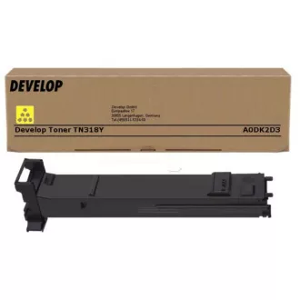 Develop TN-318 (A0DK2D3) - toner, yellow (žlutý) Develop TN-318 (A0DK2D3) - toner, yellow (žlutý)