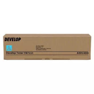 Develop TN-711 (A3VU4D0) - toner, cyan (azurový) Develop TN-711 (A3VU4D0) - toner, cyan (azurový)