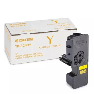 Kyocera TK-5240 (TK-5240Y) - toner, yellow (žlutý)