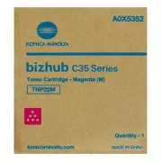 Konica Minolta TNP-22 (A0X5352) - toner, magenta (purpurový)
