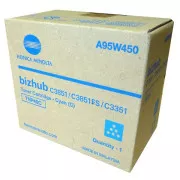 Konica Minolta TNP-49 (A95W450) - toner, cyan (azurový)